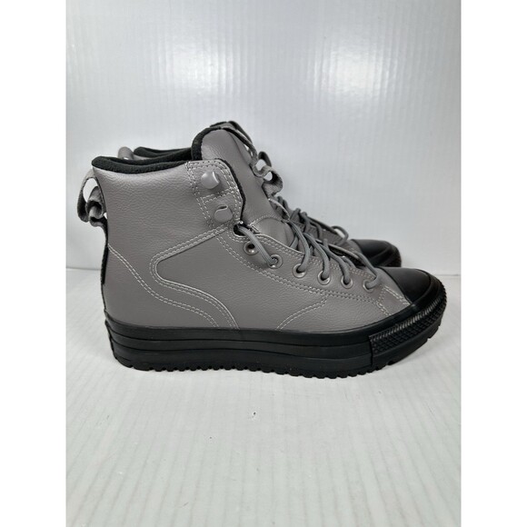 Size 9.5 Converse Chuck Taylor All Star Hiker Boots High Grey Men Shoe A14617C main image 4